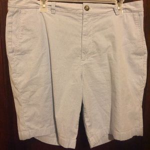 VINEYARD VINES MEN'S BREAKER SHORTS FLAT FRONT BLUE SEERSUCKER SIZE 36